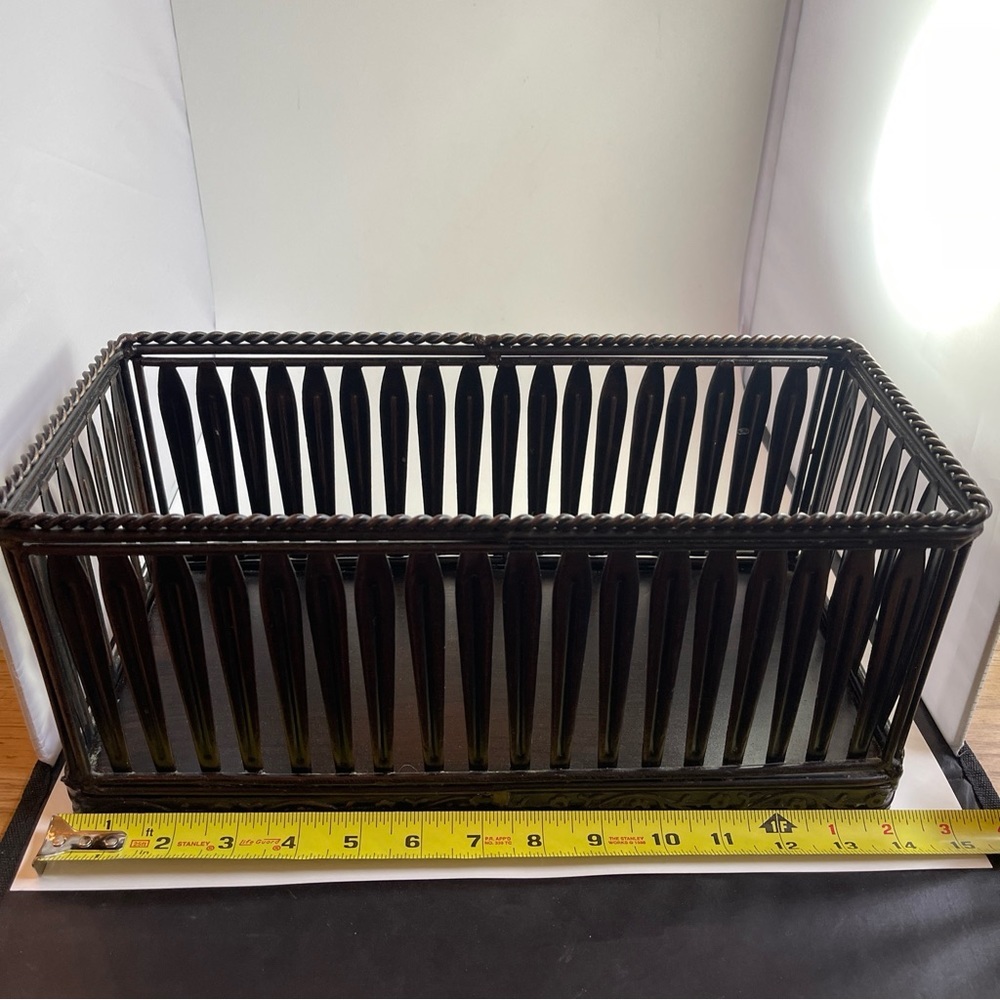 Metal Basket Storage Organizer - Picture 8 of 11